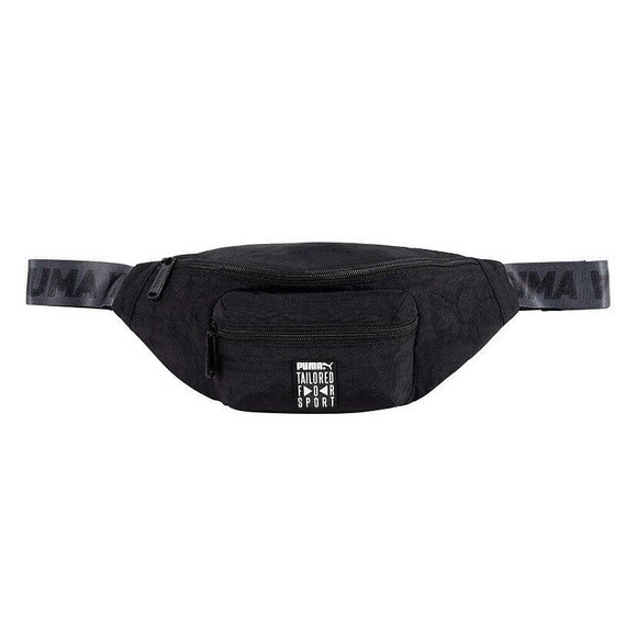 PUMA Tailored for Sport Waist and Shoulder Pack Bag Black - Picture 1 of 12